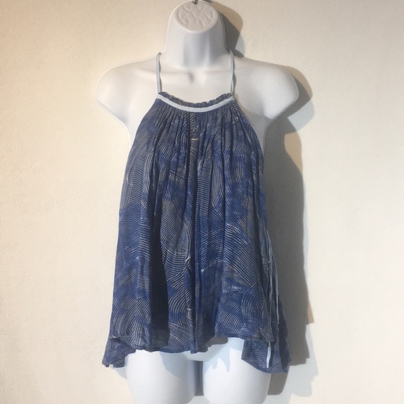 Free People Tops - Free people ocean blue swing tank